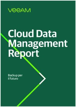 Cloud Data Management Report - Backup per il futuro - b2bwhitepapers