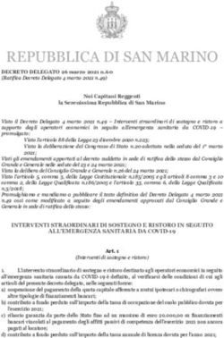 REPUBBLICA DI SAN MARINO - Consiglio Grande e Generale