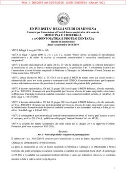 UNIVERSITA' DEGLI STUDI DI MESSINA - Unime