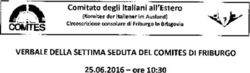 Comitato degli ltaliani all'Estero - VERBALE DELTA SETTIMA SEDUTA DEL COMITES DI FRIBURGO