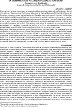 UN CONTRATTO DI FIUME PER LA RIQUALIFICAZIONE DEL FIUME CALORE