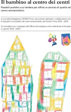 Il bambino al centro dei centri - Kibesuisse