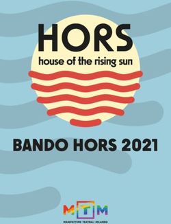 BANDO HORS 2021 - Manifatture Teatrali Milanesi