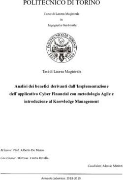 POLITECNICO DI TORINO - Webthesis