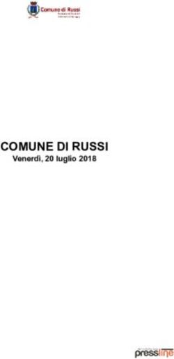 COMUNE DI RUSSI Venerdì, 20 luglio 2018