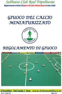 GIUOCO DEL CALCIO MINIATURIZZATO - REGOLAMENTO DI GIUOCO - CALCIOTAVOLO.net