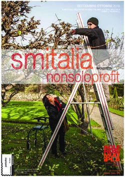 Smitalia INCHIESTA nonsoloprofit - SETTEMBRE OTTOBRE 2016 - AISM