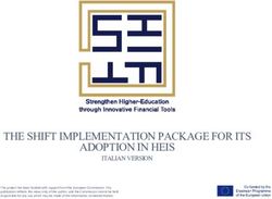 THE SHIFT IMPLEMENTATION PACKAGE FOR ITS ADOPTION IN HEIS - The Project