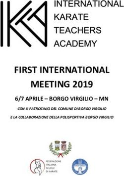 FIRST INTERNATIONAL MEETING 2019 - 6/7 APRILE - BORGO VIRGILIO - MN CON IL PATROCINIO DEL COMUNE DI BORGO VIRGILIO
