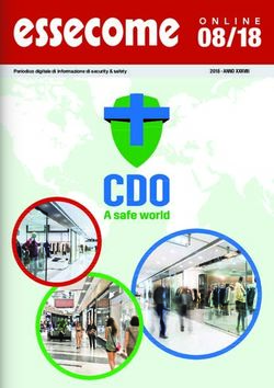 2018 ANNO XXXVIII - Securindex