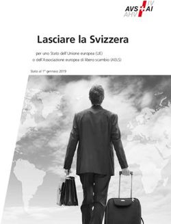 Lasciare la Svizzera per uno Stato dell'Unione europea (UE) o dell'Associazione europea di libero scambio (AELS) - AHV/IV