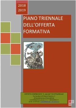 PIANO TRIENNALE DELL'OFFERTA FORMATIVA 2018 2019 - Istituto Comprensivo Galilei Cittaducale