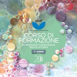 CORSO DI FORMAZIONE 21 22 - 1 ANNO - Aimf HEALTH.it