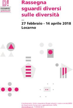 Rassegna sguardi diversi sulle diversit&agrave; - 27 febbraio - 14 aprile 2018 Locarno - Diversamente