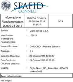 Informazione Regolamentata n. 20076-74-2018 - eMarket Storage