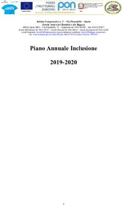 Piano Annuale Inclusione 2019-2020 - IC 5 IMOLA