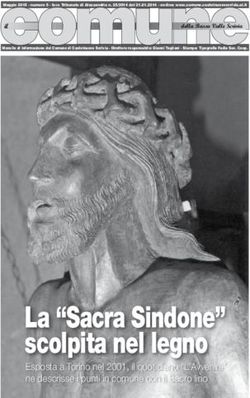 La "Sacra Sindone" scolpita nel legno - Esposta a Torino nel 2001, il quotidiano "L'Avvenire" ne descrisse i punti in comune con il Sacro lino