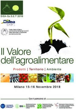 Il Valore dell'agroalimentare - SIEA