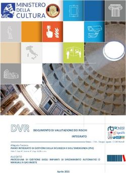 DOCUMENTO DI VALUTAZIONE DEI RISCHI INTEGRATO