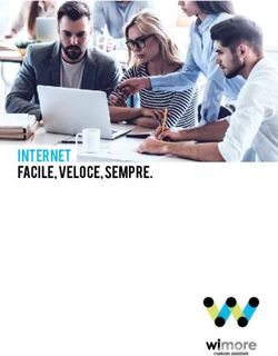 INTERNET FACILE, VELOCE, SEMPRE - WIMORE