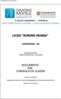 LICEO "SIMONE-MOREA" DOCUMENTO DEL CONSIGLIO DI CLASSE - CONVERSANO - BA - Liceo ...