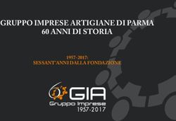 GRUPPO IMPRESE ARTIGIANE DI PARMA 60 ANNI DI STORIA - SESSANT'ANNI DALLA FONDAZIONE 1957-2017