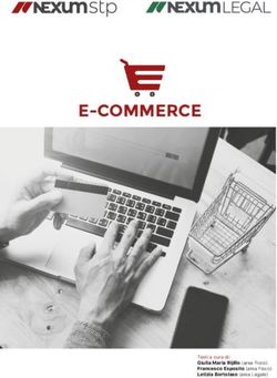 E-COMMERCE - Testi a cura di: Giulia Maria Rijillo (area Fisco) Francesco Esposito (area Fisco) Letizia Bortolaso (area Legale) - NexumStp