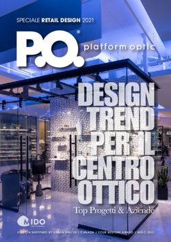 Top Progetti & Aziende - SPECIALE RETAIL DESIGN 2021 - Platform Optic