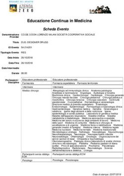 Educazione Continua in Medicina - Scheda Evento