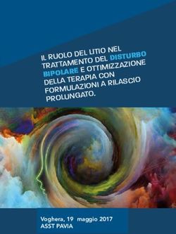 BIPOLARE E OTTIMIZZAZIONE FORMULAZIONI A RILASCIO