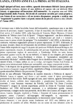 LANZA, CENTO ANNI FA LA PRIMA AUTO ITALIANA