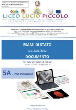 ESAMI DI STATO A.S. 2021/2022 - Liceo Lucio Piccolo
