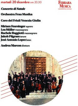Martedì 20 dicembre ore 20.30 - Ferrara Musica