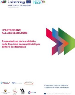 I PARTECIPANTI ALL'ACCELERATORE - Presentazione dei candidati e delle loro idee imprenditoriali per settore di riferimento