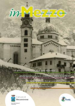 Comune di Mezzocorona - In arrivo il nuovo calendario della Biblioteca Metà legislatura: opere realizzate e opere in cantiere Un Natale speciale ...