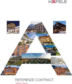 REFERENZE CONTRACT. H&Auml;FELE ITALIA - HAFELE