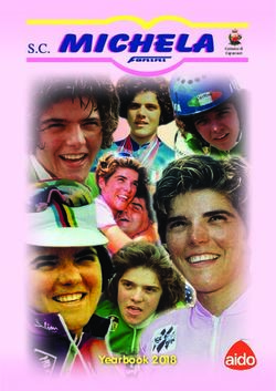 Yearbook 2018 - Michela Fanini