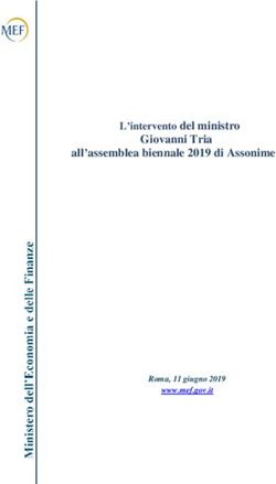 Giovanni Tria all'assemblea biennale 2019 di Assonime - L'intervento del ministro - Mef