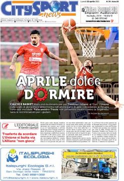 CALCIO E BASKET WEEK-END DA DIMENTICARE PER TRIESTINA E ALLIANZ: AL "CURI" L'UNIONE CULLA SOGNI DI GLORIA MA SI ADDORMENTA NELL'ULTIMA PARTE DI ...
