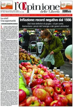 Inflazione: record negativo dal 1986 - Dati Istat definitivi di giugno: +8 per cento. Aumentano i prezzi dell'energia e dei generi alimentari ...