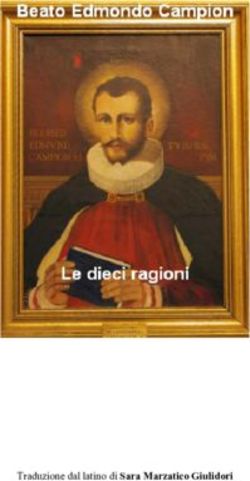 Traduzione dal latino di Sara Marzatico Giulidori - Rassegna ...