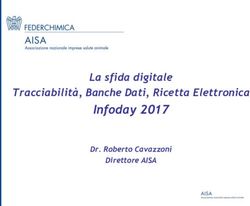 Infoday 2017 La sfida digitale Tracciabilit&agrave;, Banche Dati, Ricetta Elettronica - Dr. Roberto Cavazzoni - Ministero della Salute