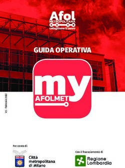GUIDA OPERATIVA - Per conto di - Afol Metropolitana