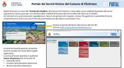 PORTALE DEI SERVIZI ONLINE DEL COMUNE DI FILOTTRANO