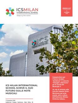 ICS MILAN INTERNATIONAL SCHOOL SCRIVE IL SUO FUTURO SULLE NOTE MUSICALI