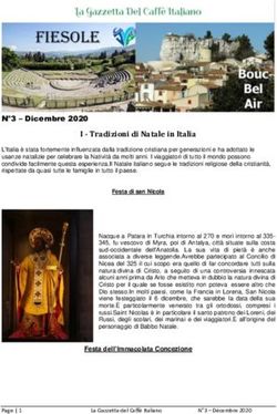 I - Tradizioni di Natale in Italia