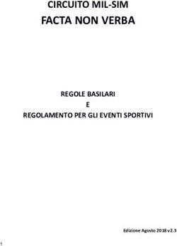FACTA NON VERBA CIRCUITO MIL-SIM - REGOLE BASILARI E REGOLAMENTO PER GLI EVENTI SPORTIVI - FNV Milsim