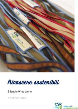 Rinascere sostenibili - Bilancio 9 edizione 27 ottobre 2021