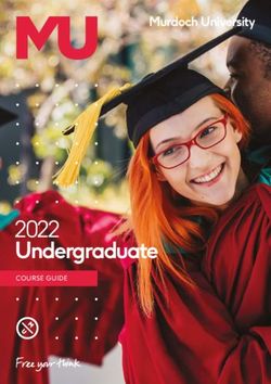 Undergraduate 2022 - Murdoch University