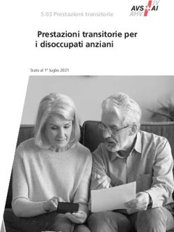 Prestazioni transitorie per i disoccupati anziani - 5.03 Prestazioni transitorie - AHV/IV